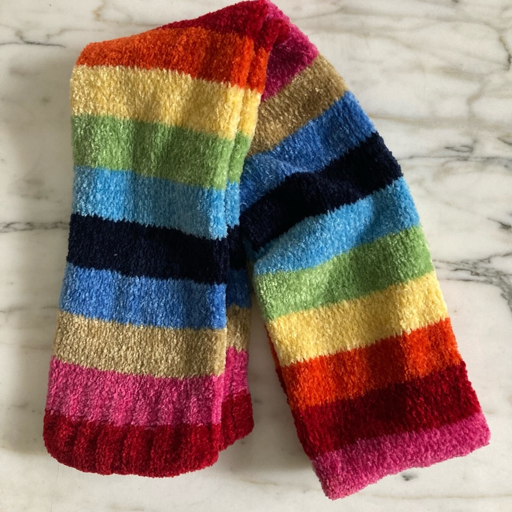 Cozy Rainbow Scarf